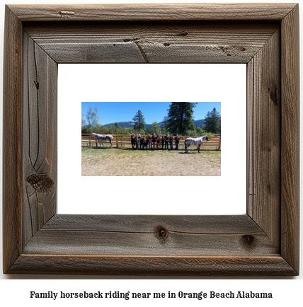 family horseback riding near me in Orange Beach, Alabama